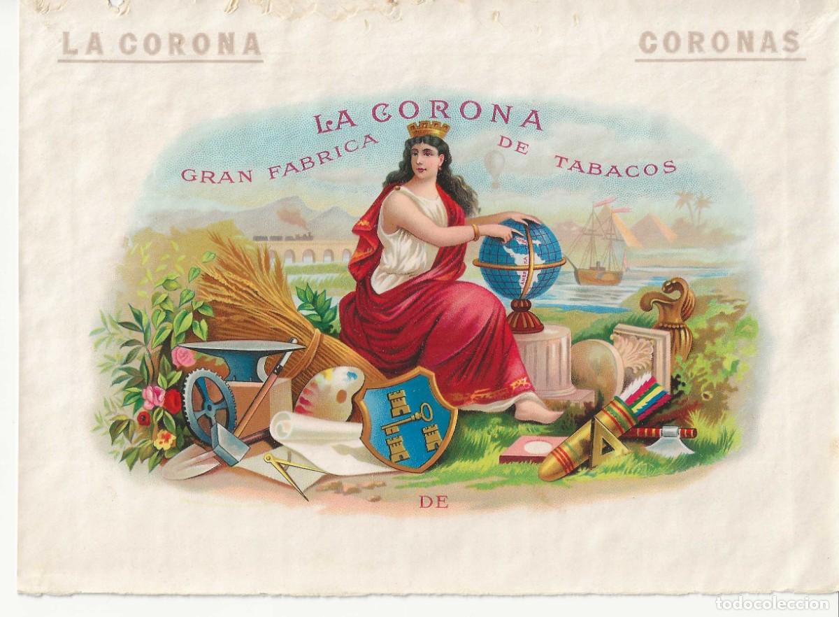 Otros art&iacute;culos de coleccionismo en papel: VISTA ANTIGUA LA CORONA &ndash; HABANA CUBA &ndash; ORIGINAL &ndash; VITOLFILIA
