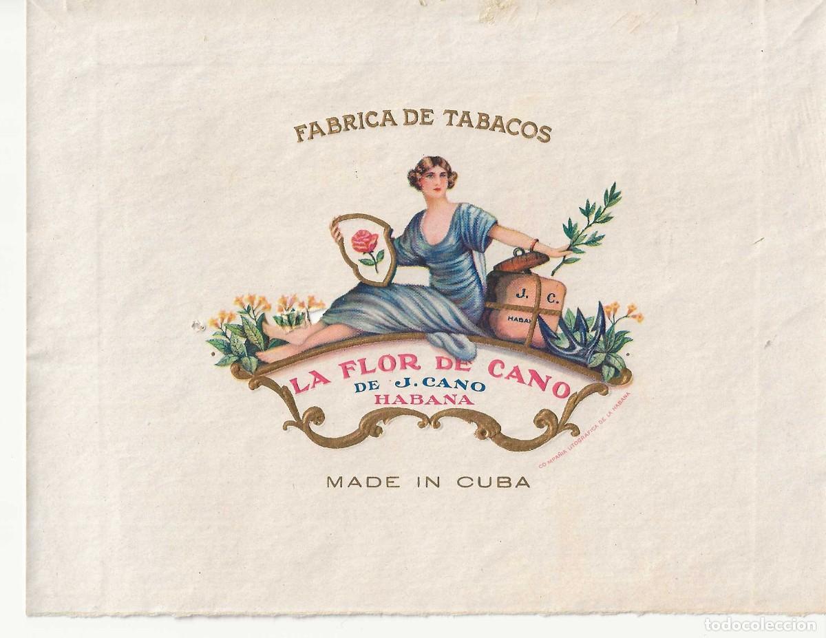 Otros art&iacute;culos de coleccionismo en papel: VISTA ANTIGUA LA FLOR DE CANO&ndash; HABANA CUBA &ndash; ORIGINAL &ndash; VITOLFILIA