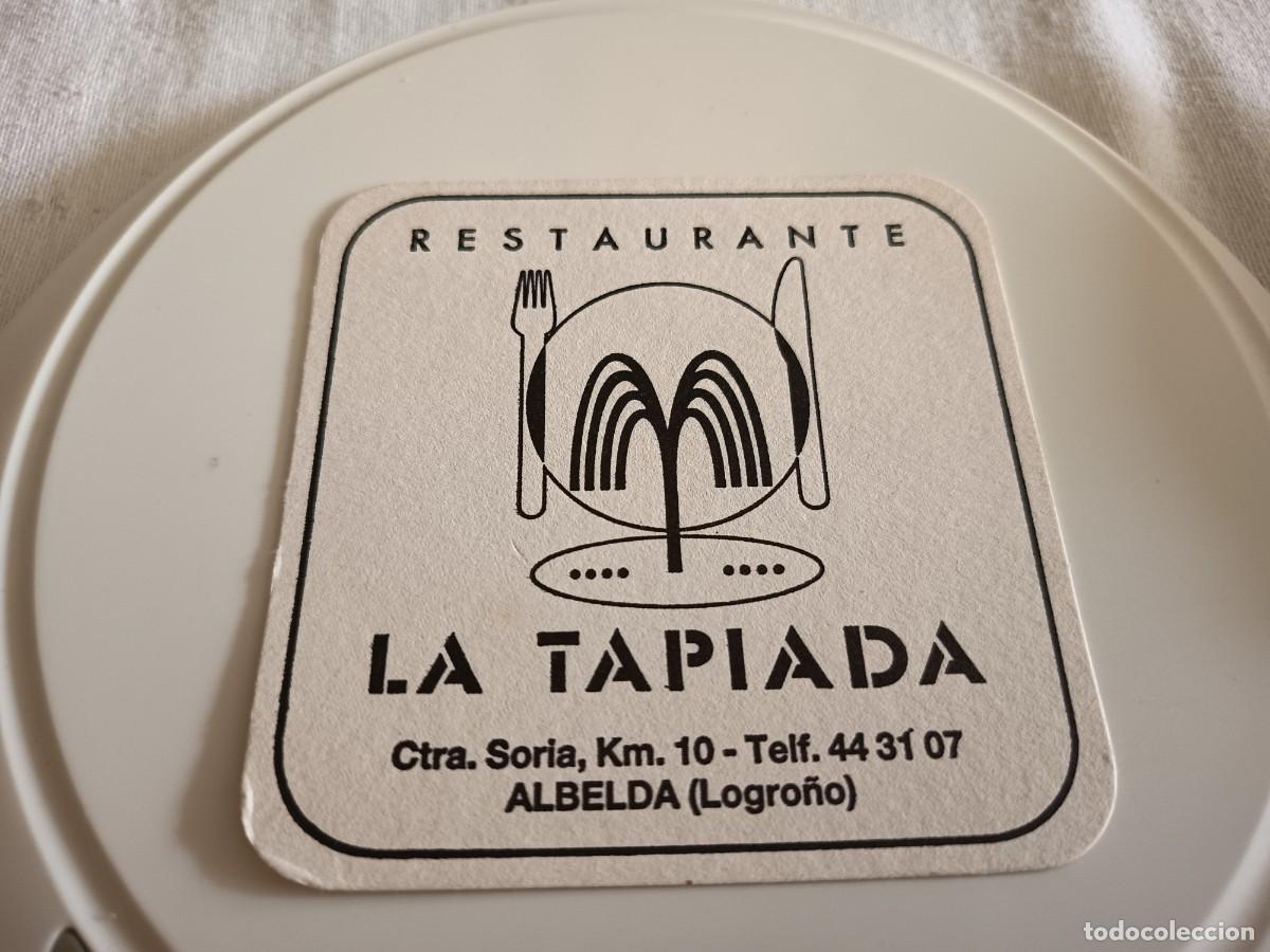 Otros art&iacute;culos de coleccionismo en papel: POSAVASOS RESTAURANTES LA TAPIADA-ALBELDA-LA RIOJA