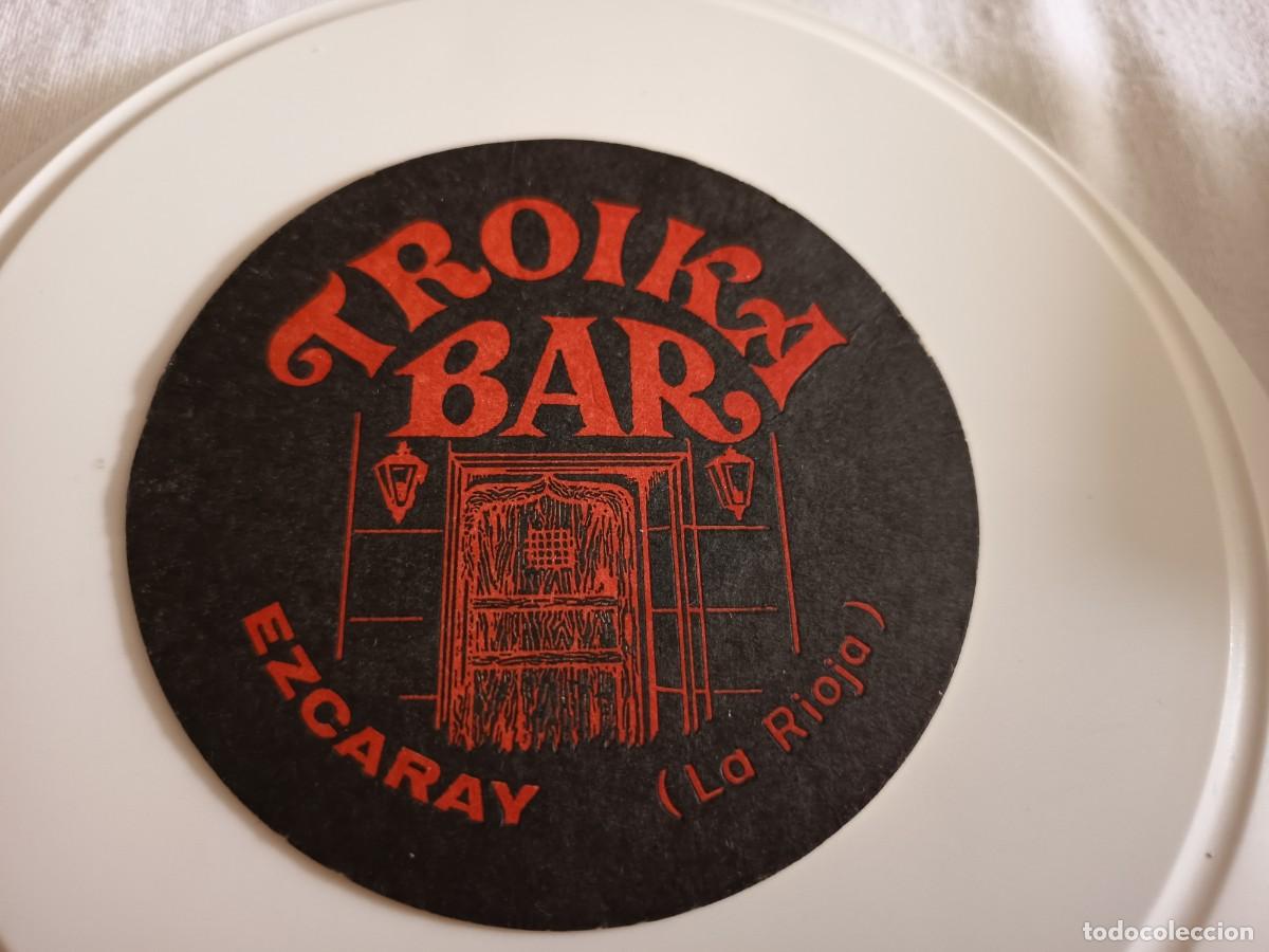 Otros art&iacute;culos de coleccionismo en papel: POSAVASOS BAR TROIKA-EZCARAY-LA RIOJA