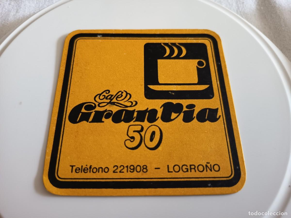 Otros art&iacute;culos de coleccionismo en papel: POSAVASOS CAFE GRAN VIA 50-LOGRO&Ntilde;O-LA RIOJA
