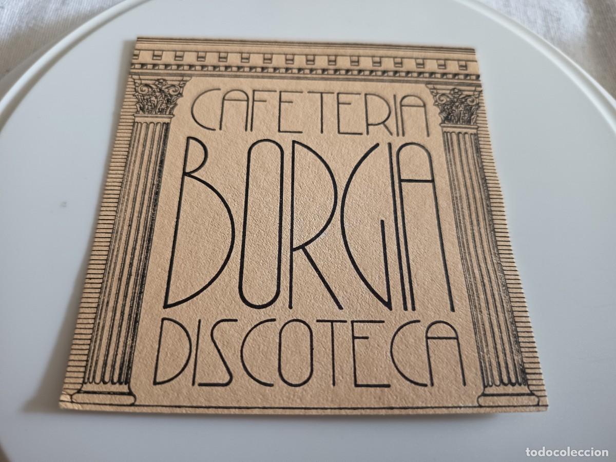 Otros art&iacute;culos de coleccionismo en papel: POSAVASOS CAFETERIA BORGIA-LOGRO&Ntilde;O-LA RIOJA