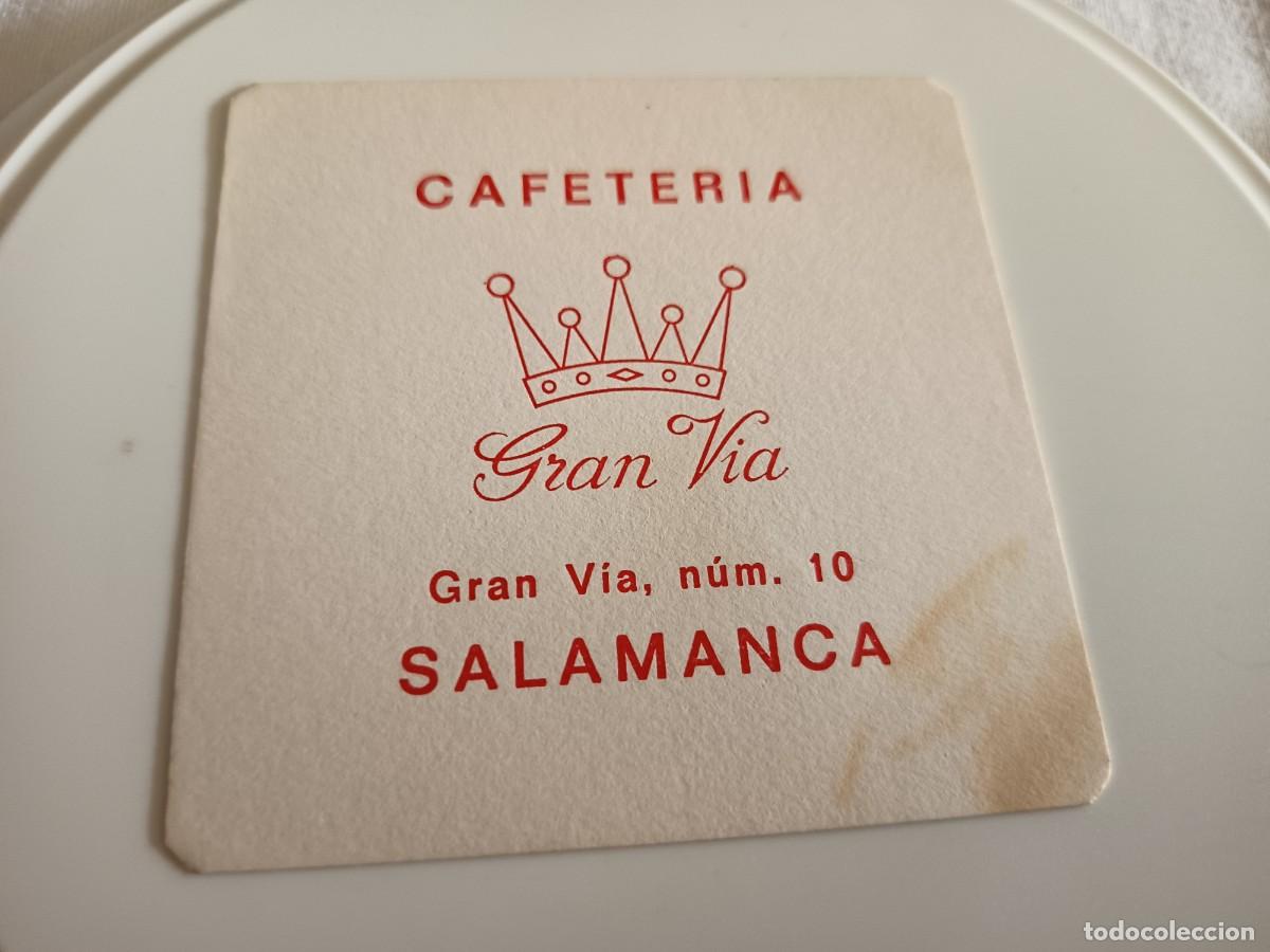 Otros art&iacute;culos de coleccionismo en papel: POSAVASOS CAFETERIA GRAN VIA-SALAMANCA