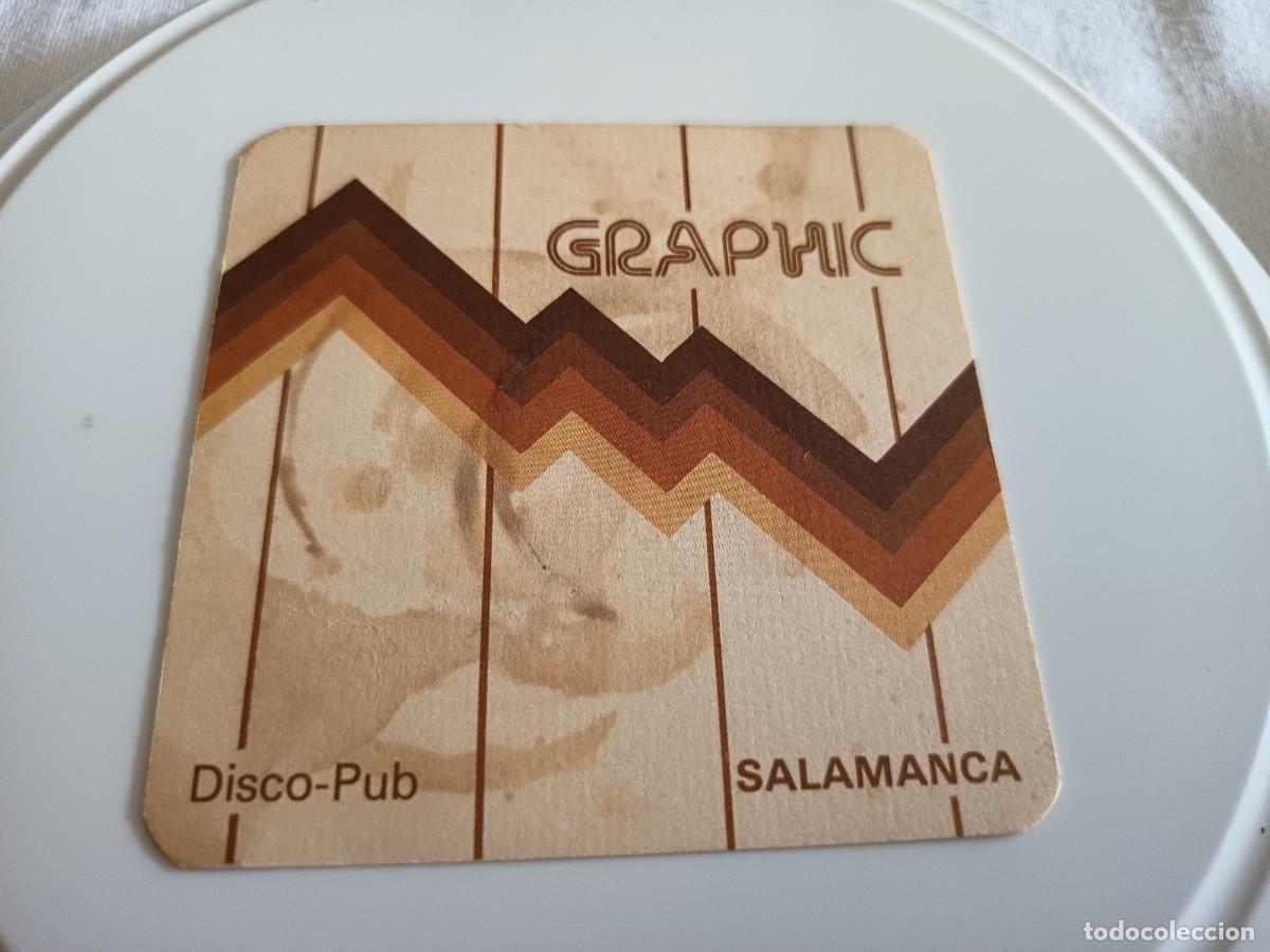 Otros art&iacute;culos de coleccionismo en papel: POSAVASOS DISCO PUB GRAPHIC-SALAMANCA