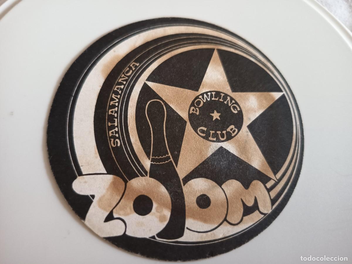 Otros art&iacute;culos de coleccionismo en papel: POSAVASOS CLUB BOWLING ZOOM-SALAMANCA