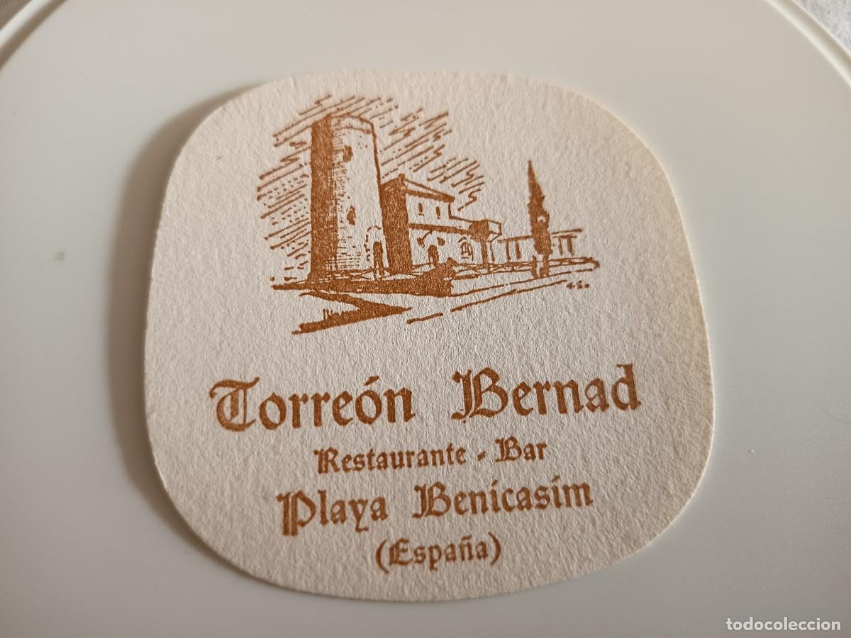 Otros art&iacute;culos de coleccionismo en papel: POSAVASOS RESTAURANTE TORREON BERNAD-BENICASIM-CASTELLON