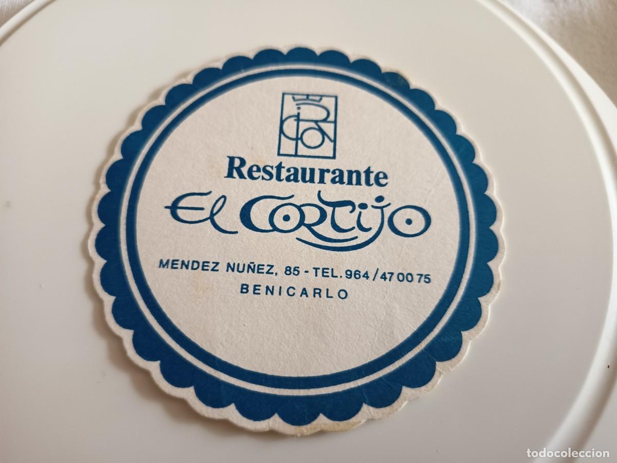 Otros art&iacute;culos de coleccionismo en papel: POSAVASOS RESTAURANTE EL CORTIJO-BENICARLO-CASTELLON
