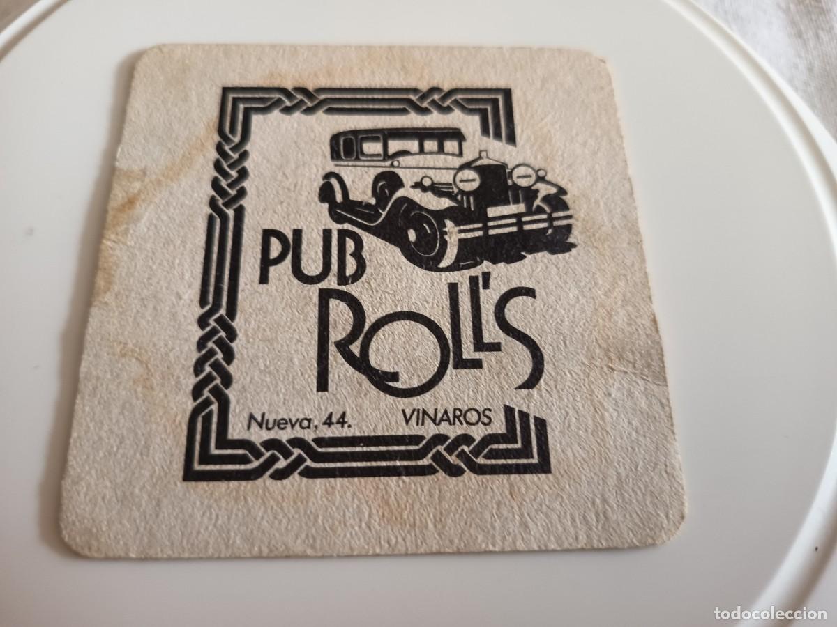 Otros art&iacute;culos de coleccionismo en papel: POSAVASOS PUB ROLL'S-VINAROS-CASTELLON