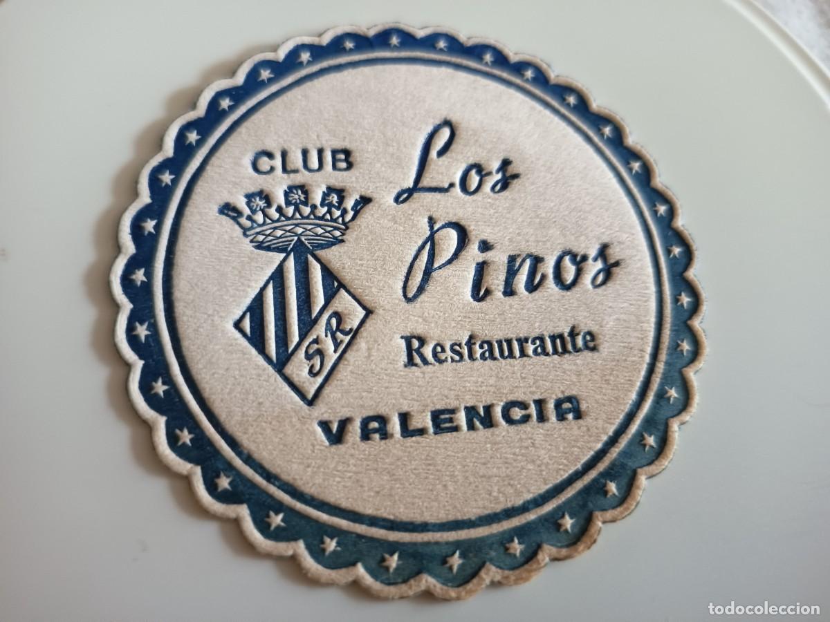 Otros art&iacute;culos de coleccionismo en papel: POSAVASOS RESTAURANTE LOS PINOS-VALENCIA
