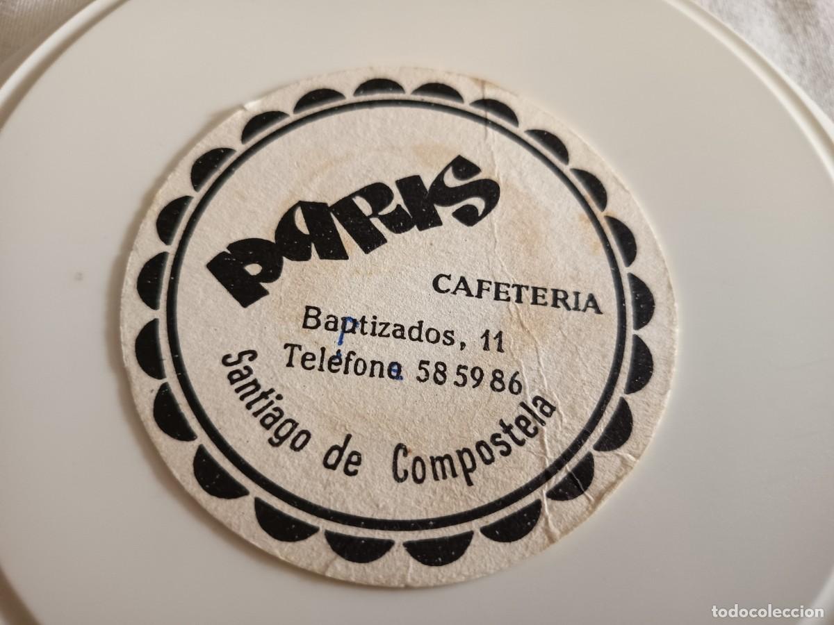 Otros art&iacute;culos de coleccionismo en papel: POSAVASOS CAFETERIA PARIS-SANTIAGO DE COMPOSTELA-CORU&Ntilde;A