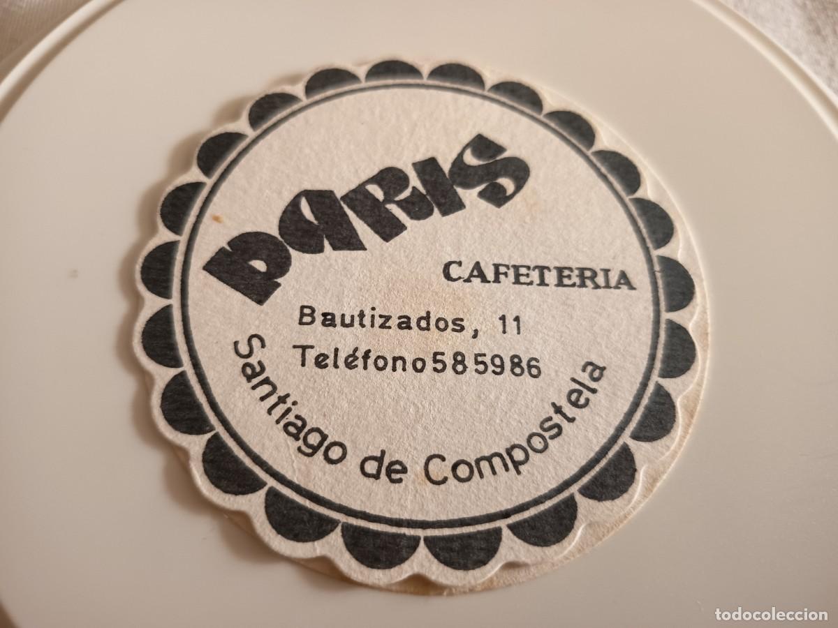 Otros art&iacute;culos de coleccionismo en papel: POSAVASOS CAFETERIA PARIS-SANTIAGO DE COMPOSTELA-CORU&Ntilde;A