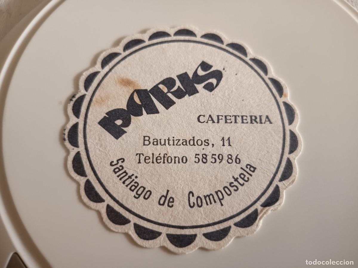 Otros art&iacute;culos de coleccionismo en papel: POSAVASOS CAFETERIA PARIS-SANTIAGO DE COMPOSTELA-CORU&Ntilde;A