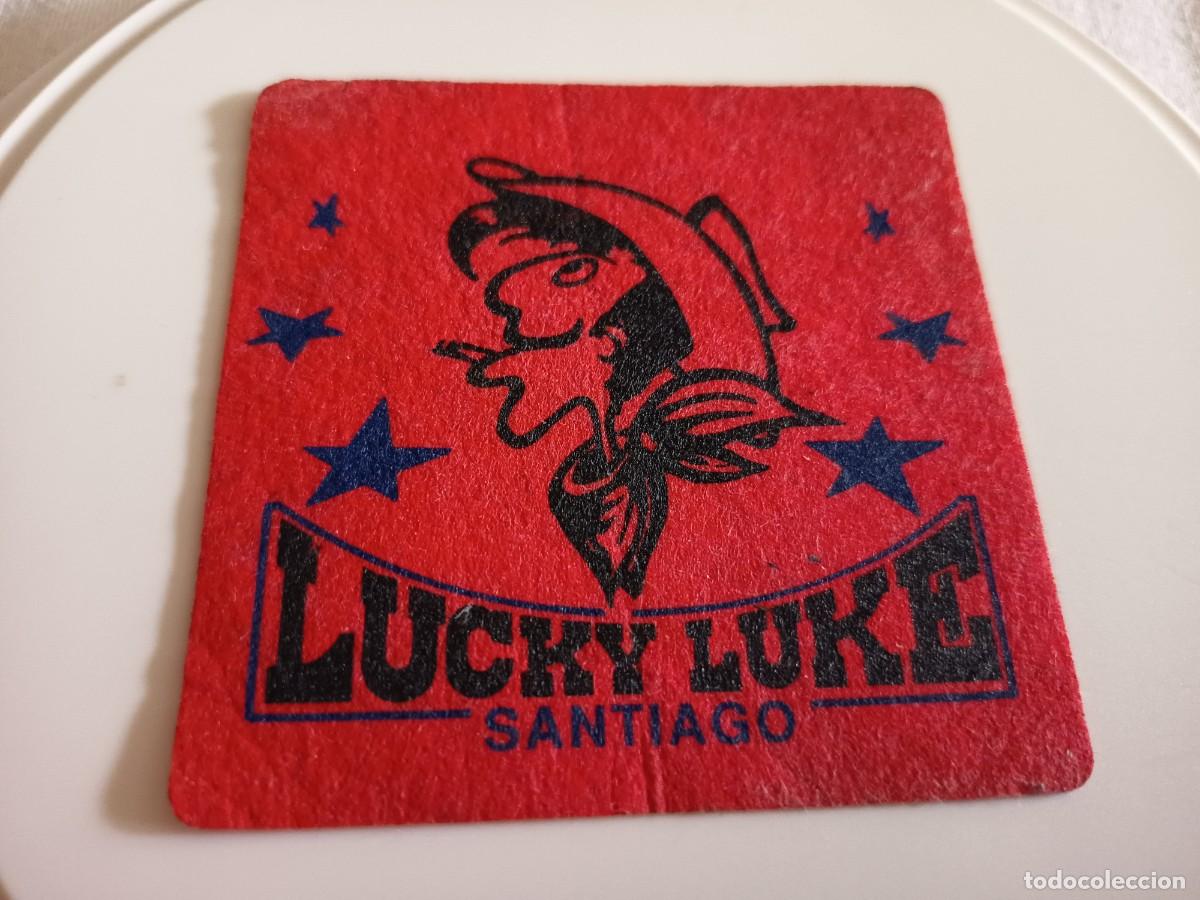 Otros art&iacute;culos de coleccionismo en papel: POSAVASOS PUB LUCKY LUKE-SANTIAGO DE COMPOSTELA-CORU&Ntilde;A