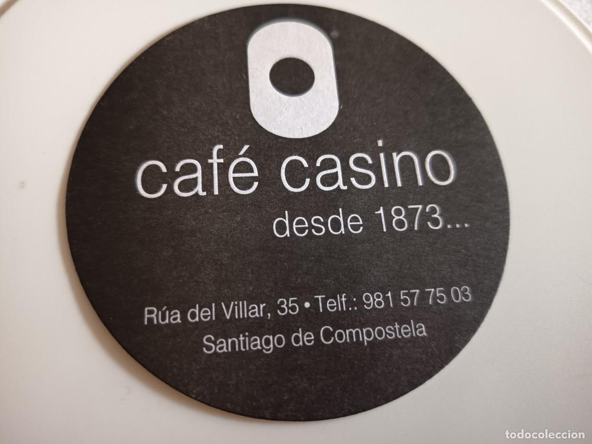 Otros art&iacute;culos de coleccionismo en papel: POSAVASOS CAFE CASINO-SANTIAGO DE COMPOSTELA-CORU&Ntilde;A