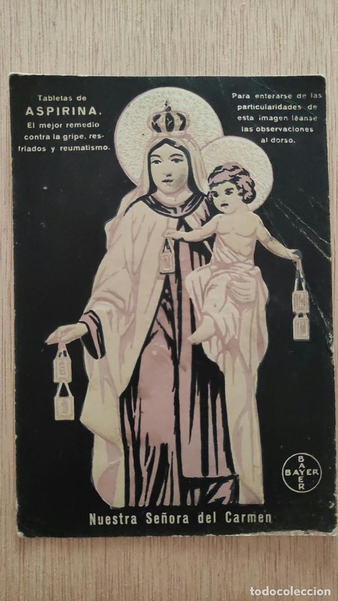 Otros art&iacute;culos de coleccionismo en papel: PUBLICIDAD TABLETAS DE ASPIRINA BAYER IMAGEN FOSFORESCENTE
