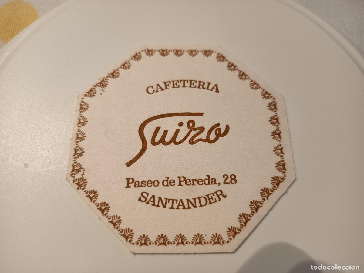 Otros art&iacute;culos de coleccionismo en papel: POSAVASOS CAFETERIA SUIZO-SANTANDER&ndash;CANTABRIA