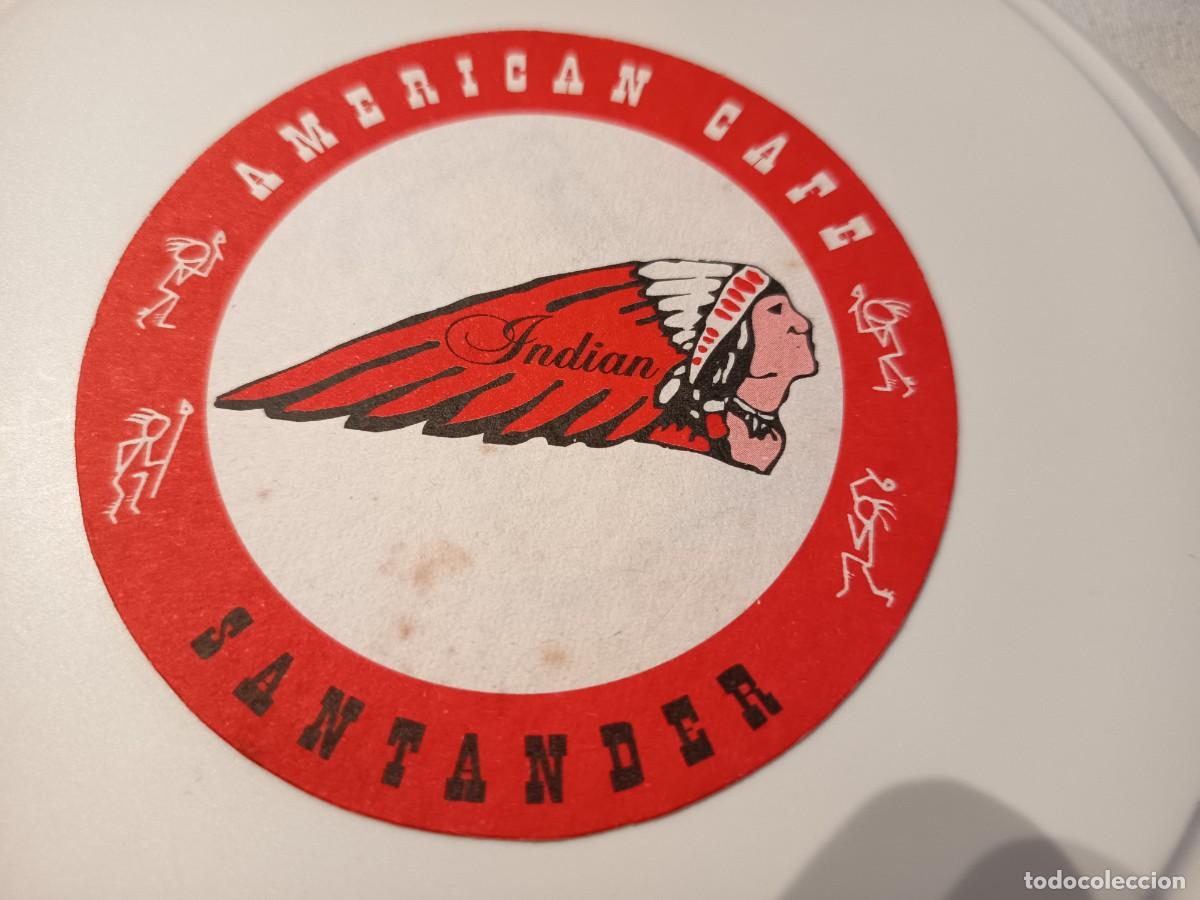 Otros art&iacute;culos de coleccionismo en papel: POSAVASOS AMERICAN CAFE INDIAN-SANTANDER&ndash;CANTABRIA
