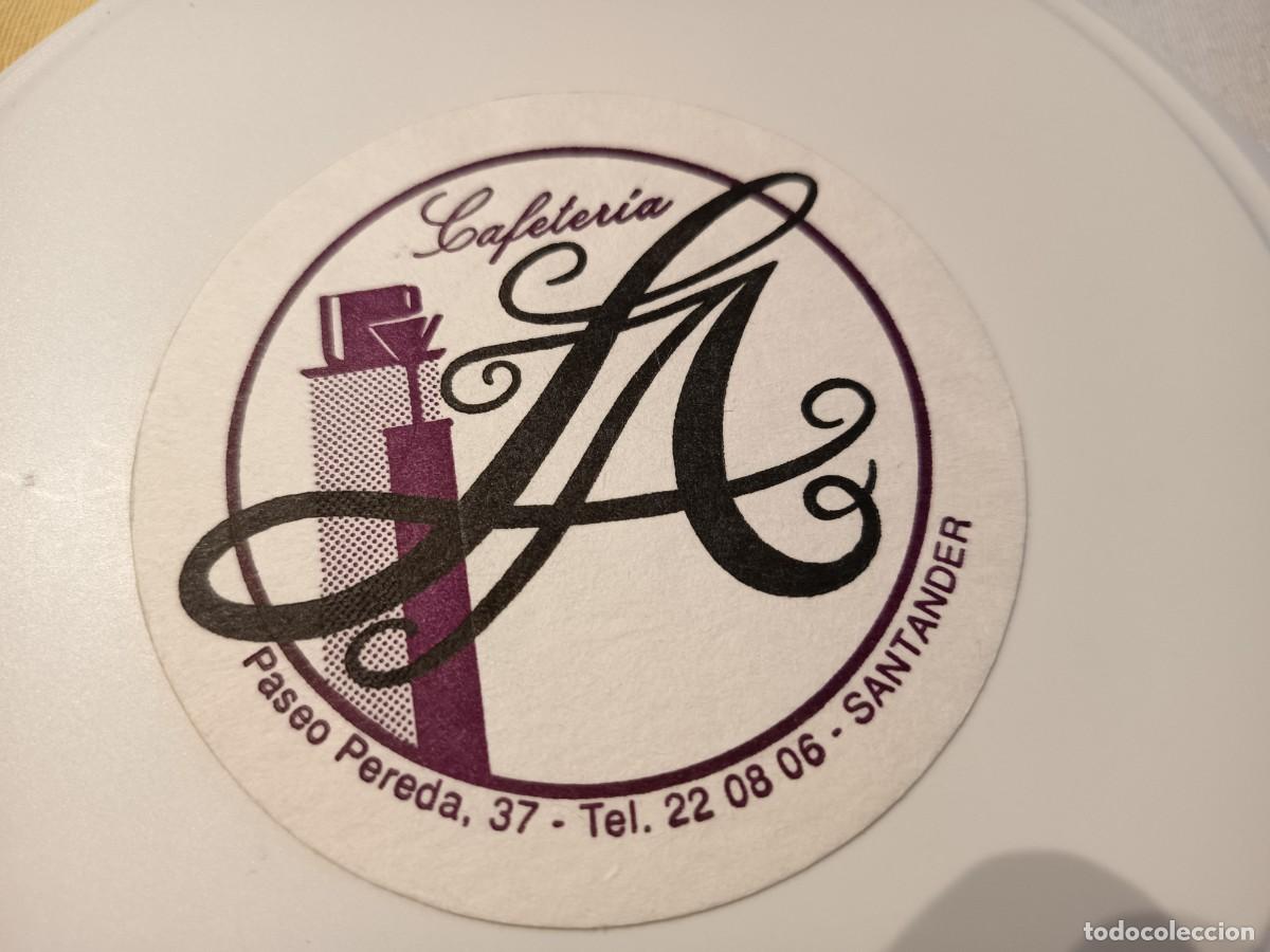 Otros art&iacute;culos de coleccionismo en papel: POSAVASOS CAFETERIA L A-SANTANDER&ndash;CANTABRIA