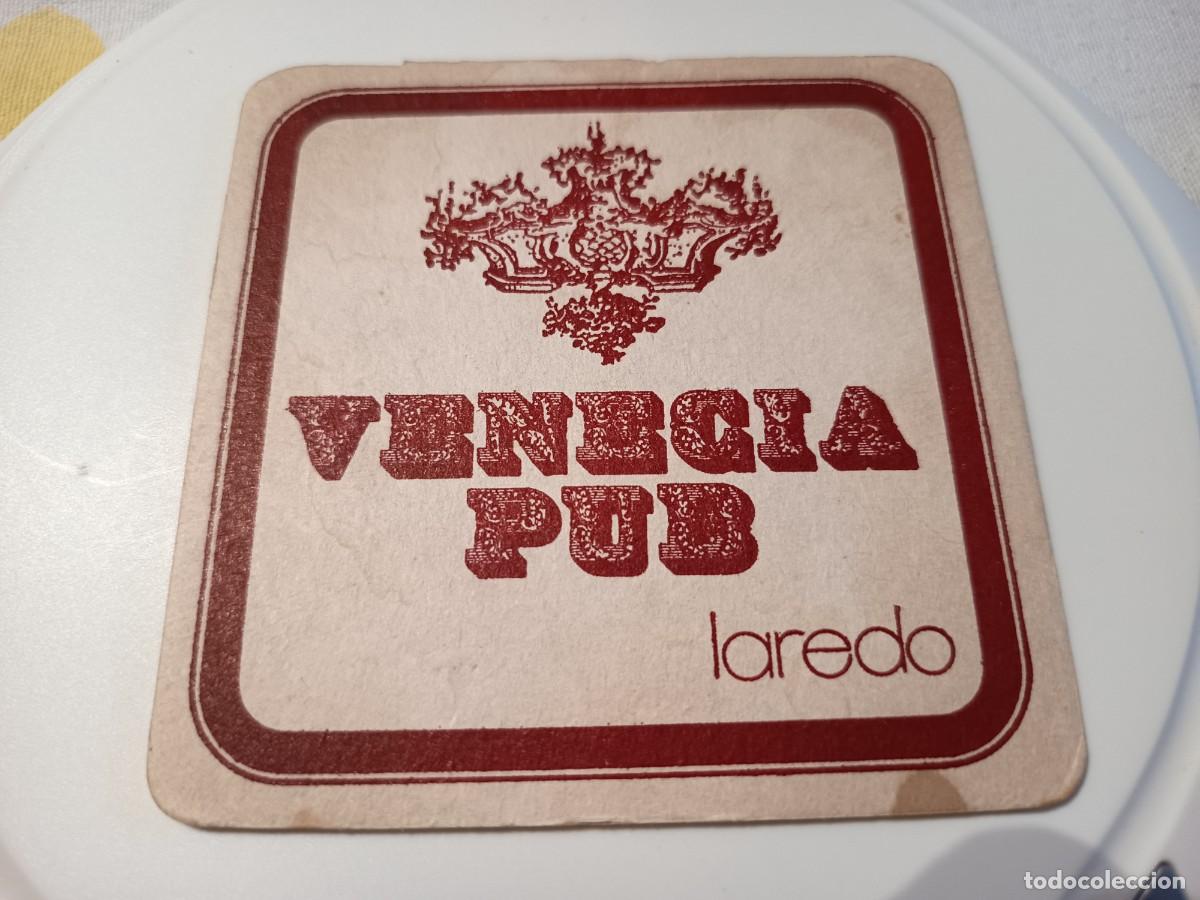 Otros art&iacute;culos de coleccionismo en papel: POSAVASOS PUB VENECIA-LAREDO&ndash;CANTABRIA