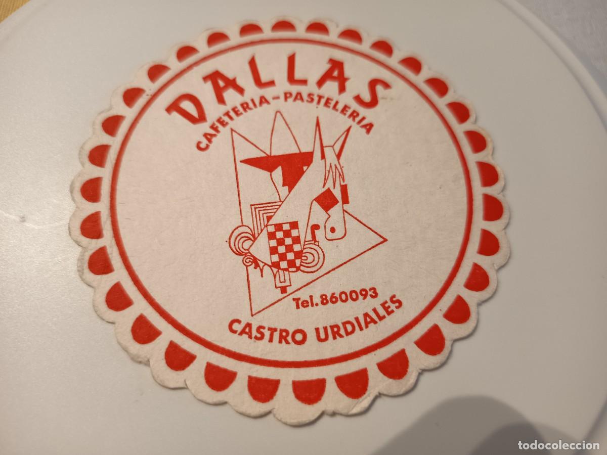 Otros art&iacute;culos de coleccionismo en papel: POSAVASOS CAFETERIA DALLAS-CASTRO URDIALES&ndash;CANTABRIA
