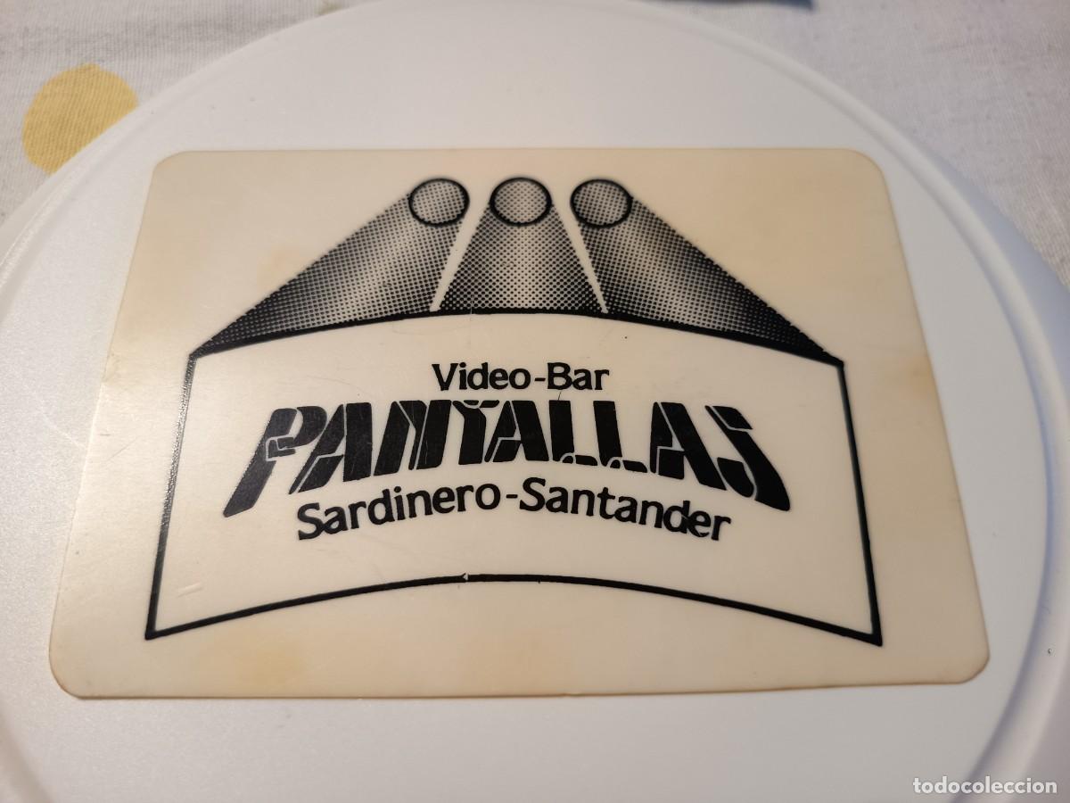 Otros art&iacute;culos de coleccionismo en papel: POSAVASOS VIDEO BAR PANTALLAS-EL SARDINERO&ndash;CANTABRIA