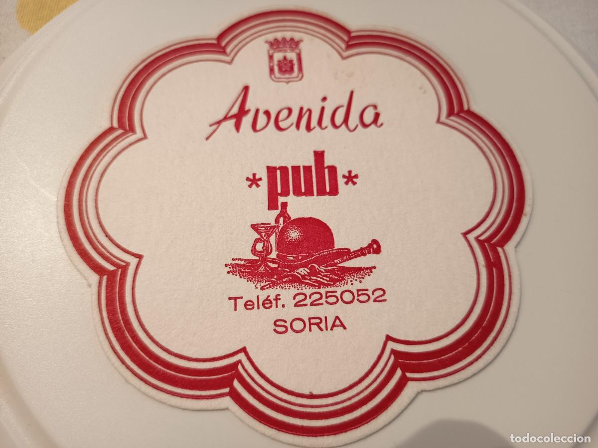 Otros art&iacute;culos de coleccionismo en papel: POSAVASOS PUB AVENIDA-SORIA