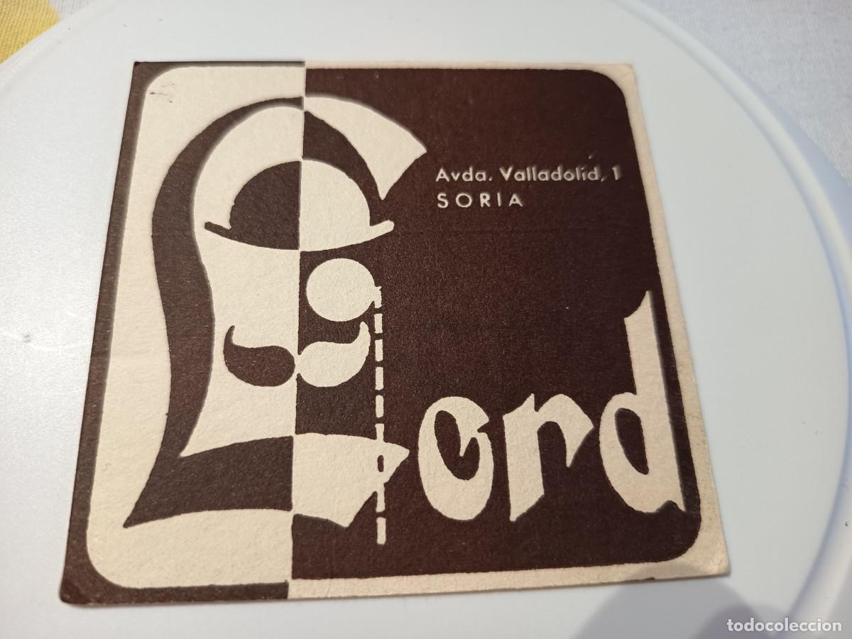Otros art&iacute;culos de coleccionismo en papel: POSAVASOS PUB LORD-SORIA