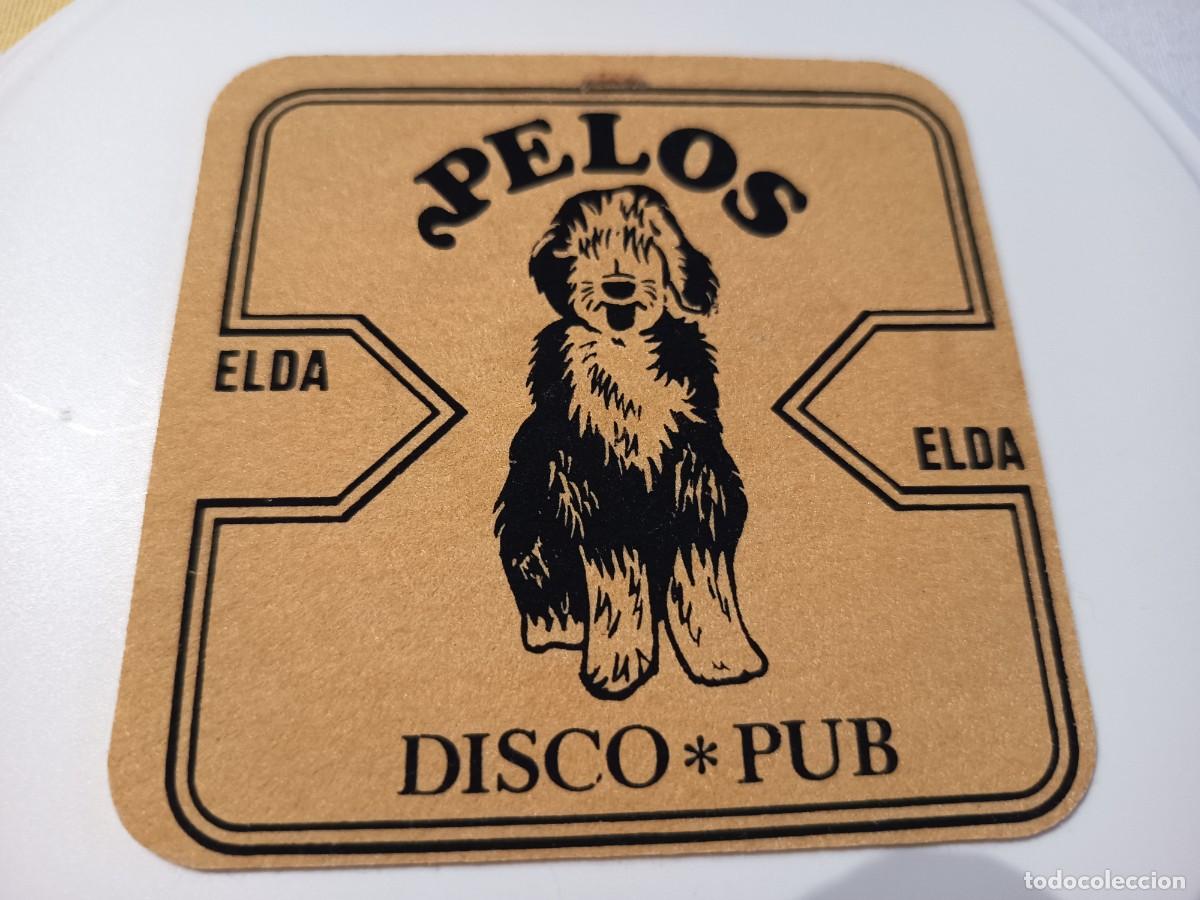 Otros art&iacute;culos de coleccionismo en papel: POSAVASOS DISCO PUB PELOS-ELDA-ALICANTE