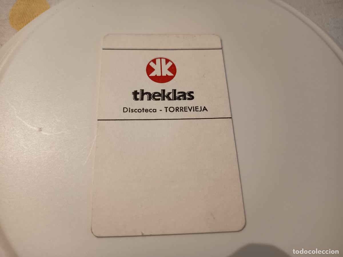 Otros art&iacute;culos de coleccionismo en papel: POSAVASOS INVITACION DISCOTECA THEKLAS-TORREVIEJA-ALICANTE