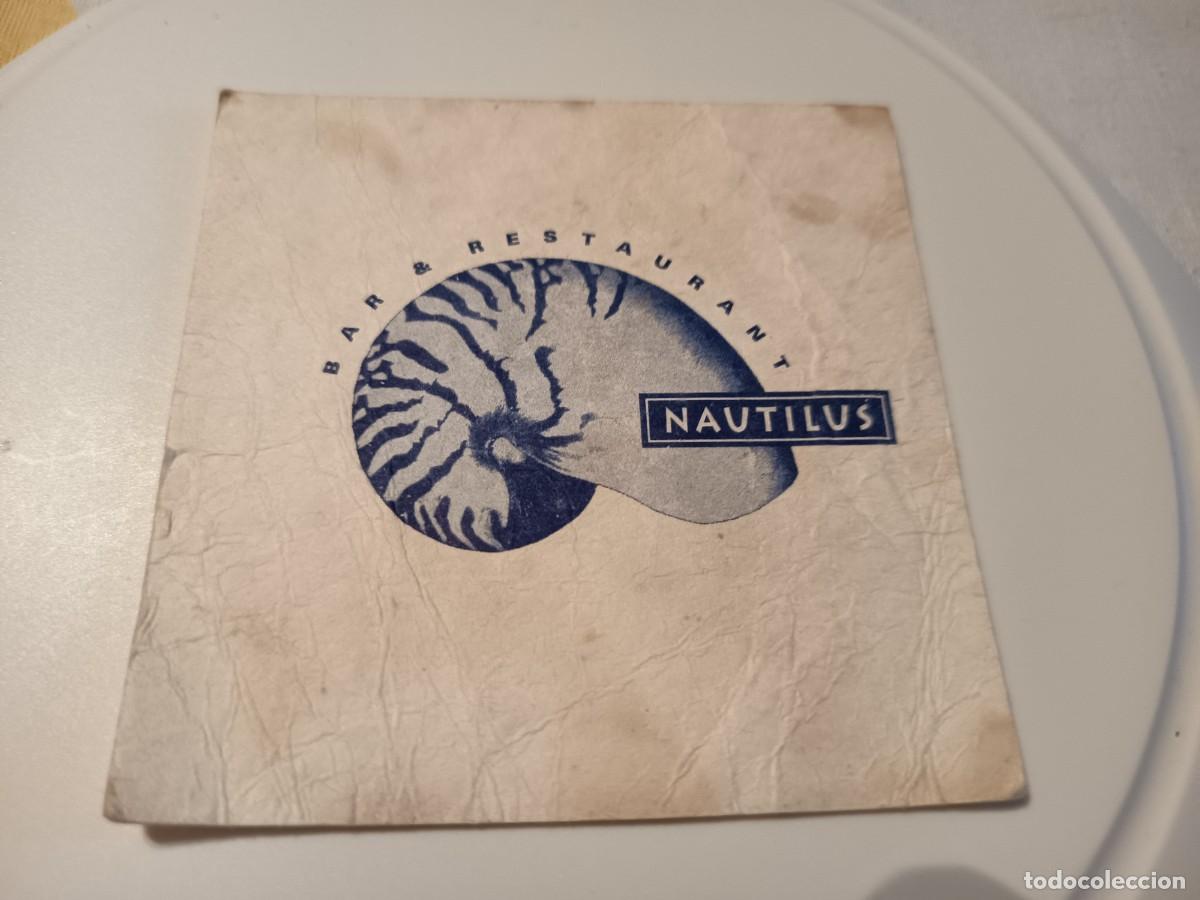 Otros art&iacute;culos de coleccionismo en papel: POSAVASOS RESTAURANTE NAUTILUS-TORREVIEJA-ALICANTE