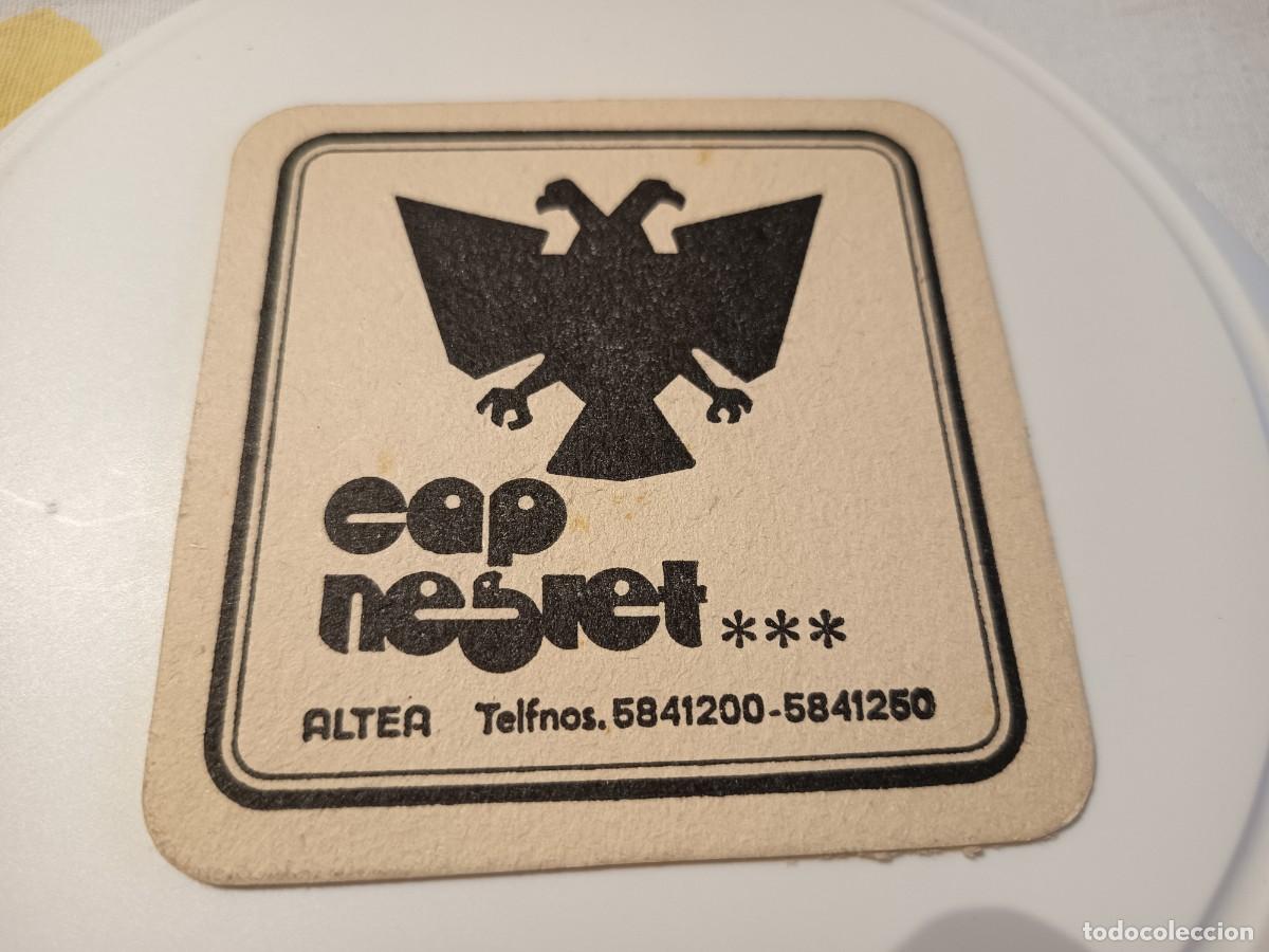 Otros art&iacute;culos de coleccionismo en papel: POSAVASOS PUB CAP NEBRET-ALTEA-ALICANTE