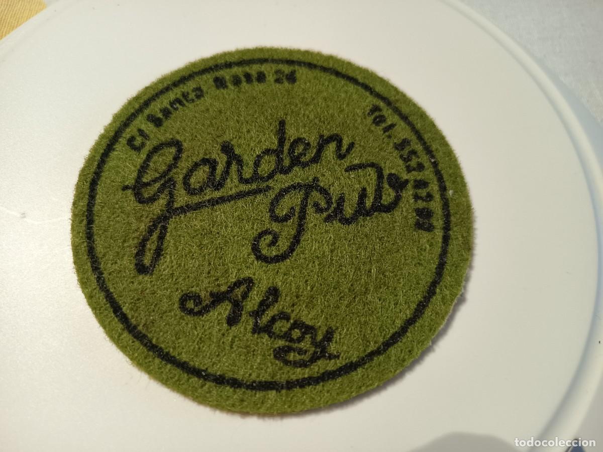 Otros art&iacute;culos de coleccionismo en papel: POSAVASOS PUB GARDEN-ALCOY-ALICANTE