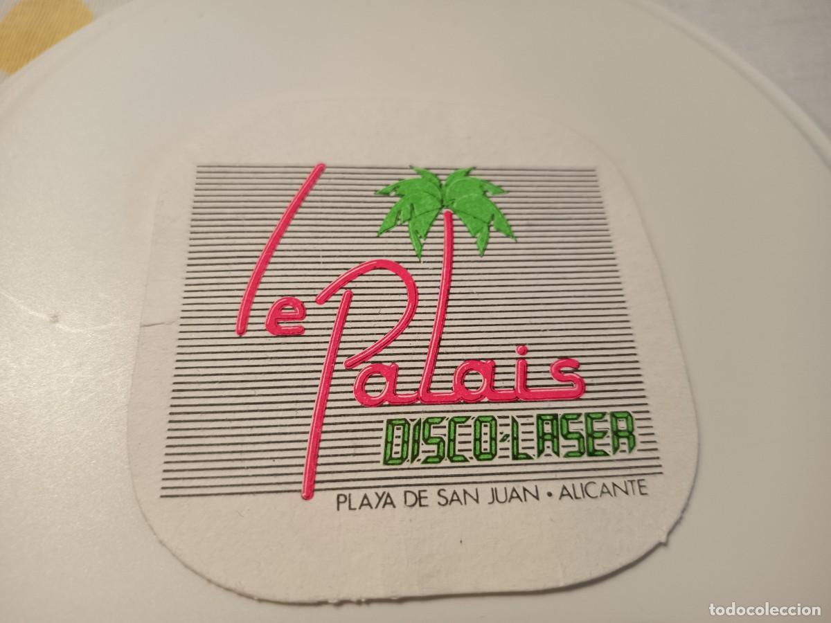 Otros art&iacute;culos de coleccionismo en papel: POSAVASOSDISCO LASER-LE PALAIS-PLAYA SAN JUAN-ALICANTE