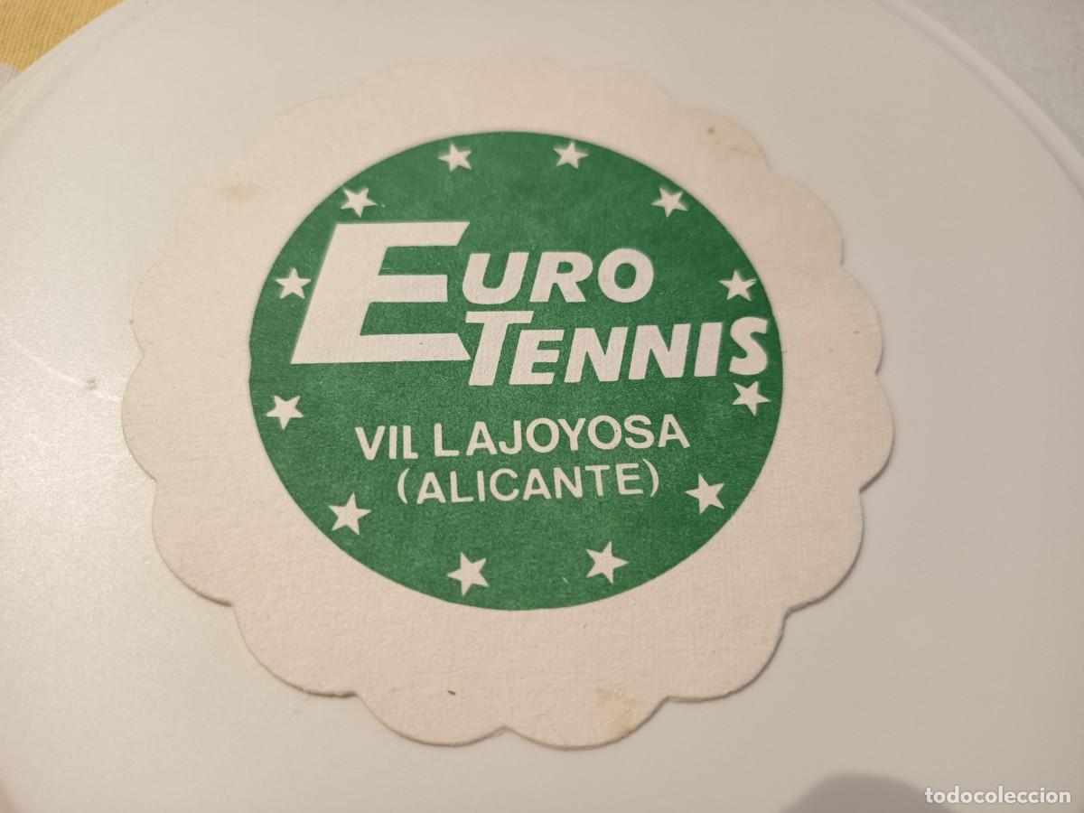 Otros art&iacute;culos de coleccionismo en papel: POSAVASOS EURO TENNIS-VILLAJOYOSA-ALICANTE