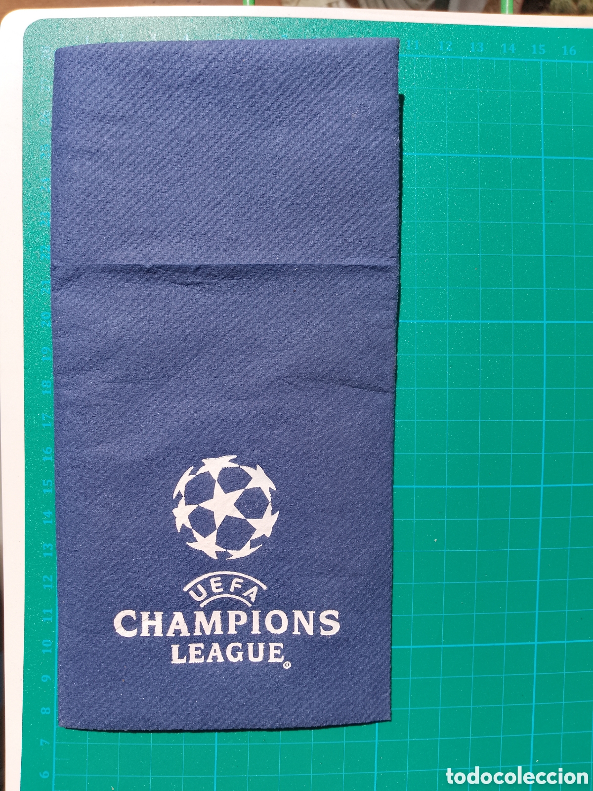 Otros art&iacute;culos de coleccionismo en papel: UEFA CHAMPIONS LEAGUE . SERVILLETA
