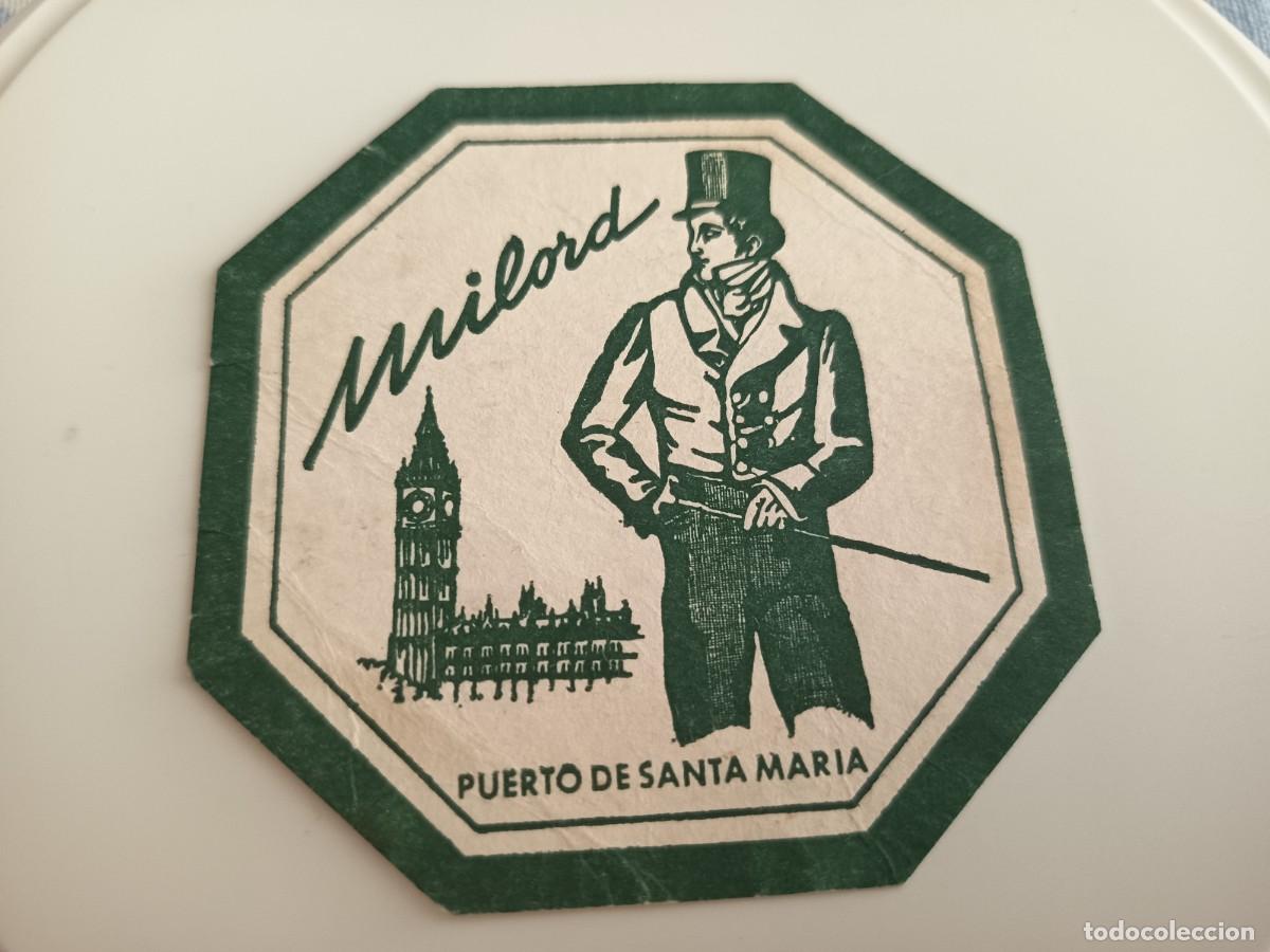 Sammelleidenschaft Andere Papierartikel: POSAVASOS PUB MILORD-PUERTO DE SANTA MARIA-CADIZ