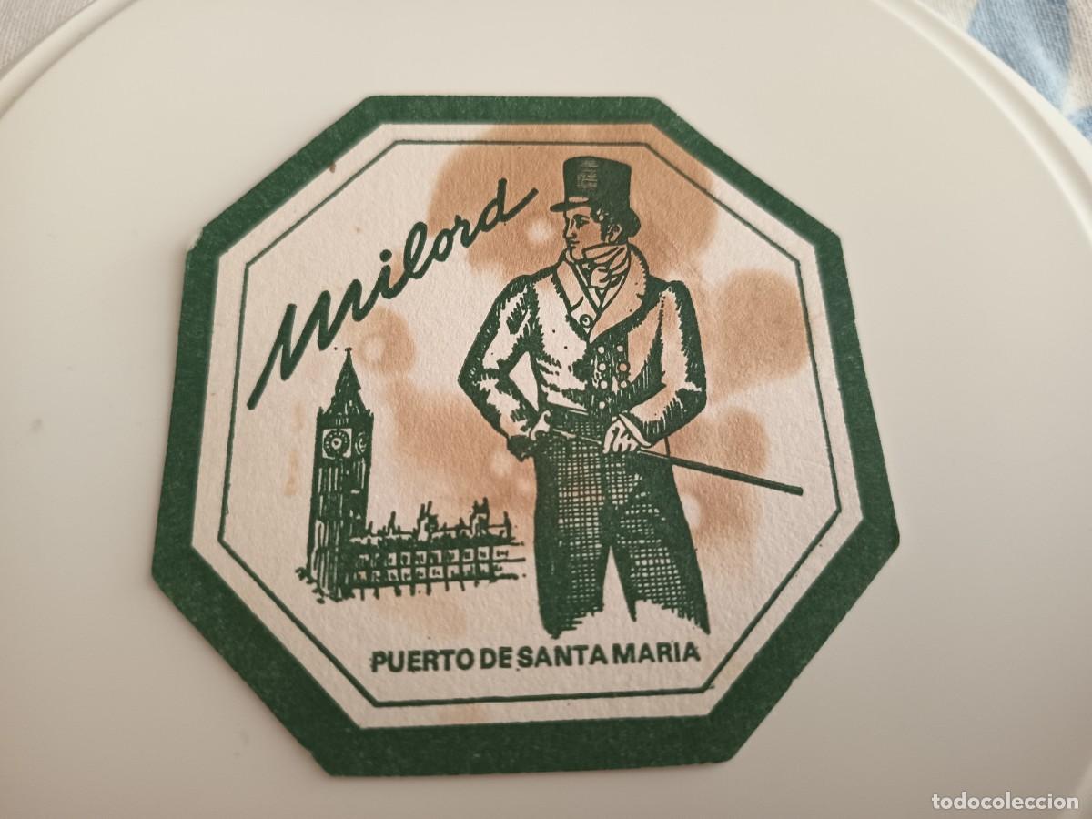 Sammelleidenschaft Andere Papierartikel: POSAVASOS PUB MILORD-PUERTO DE SANTA MARIA-CADIZ