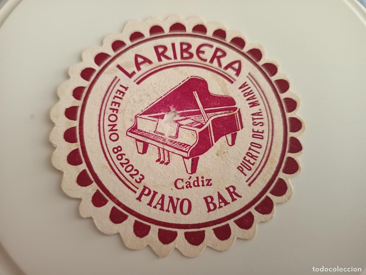 Sammelleidenschaft Andere Papierartikel: POSAVASOS PIANO BAR LA RIBERA-CADIZ