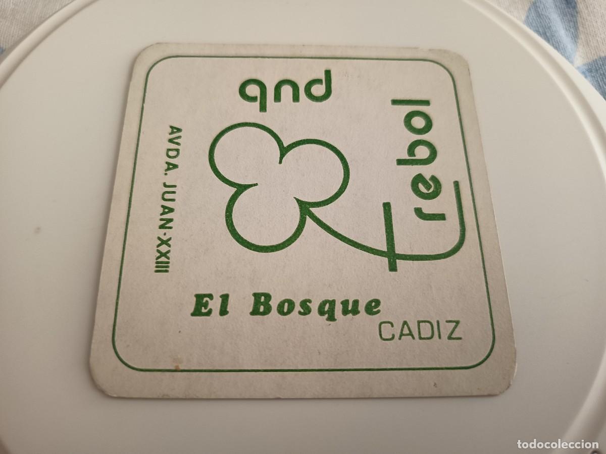 Otros art&iacute;culos de coleccionismo en papel: POSAVASOS PUB TREBOL, EL BOSQUE-CADIZ