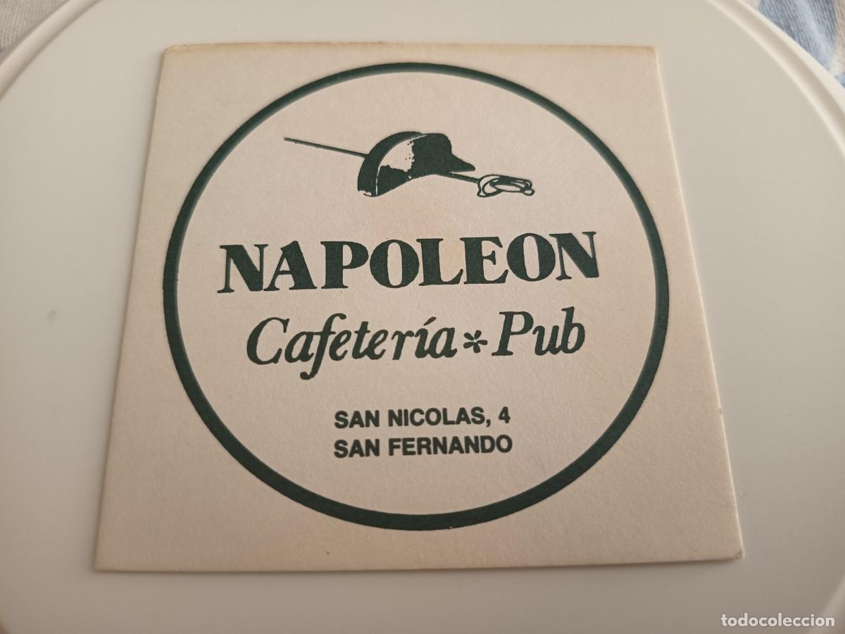 Otros art&iacute;culos de coleccionismo en papel: POSAVASOS PUB NAPOLEON-SAN FERNANDO-CADIZ
