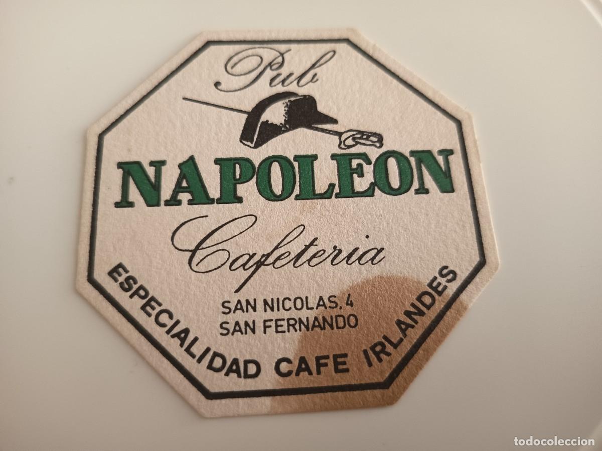 Otros art&iacute;culos de coleccionismo en papel: POSAVASOS PUB NAPOLEON-SAN FERNANDO-CADIZ