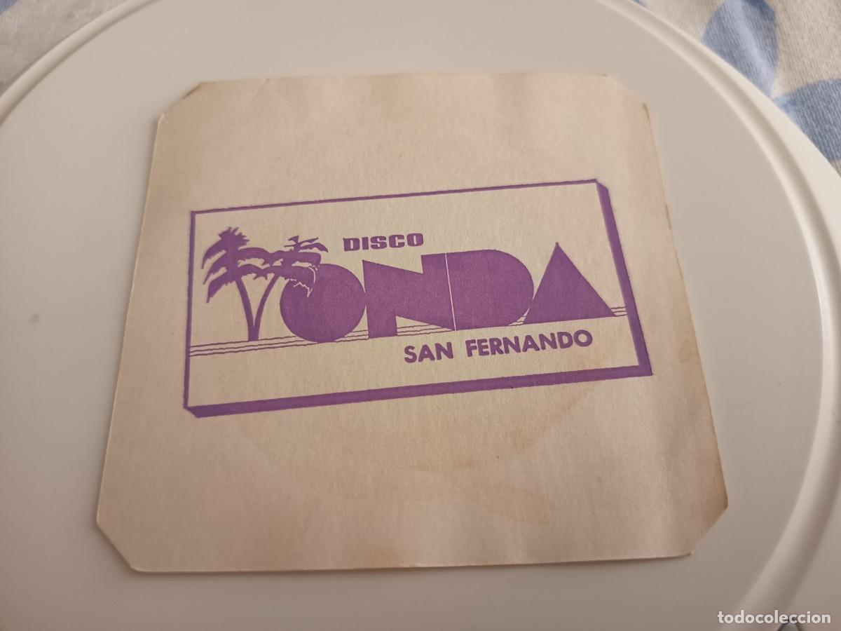 Otros art&iacute;culos de coleccionismo en papel: POSAVASOS DISCO ONDA-SAN FERNANDO-CADIZ
