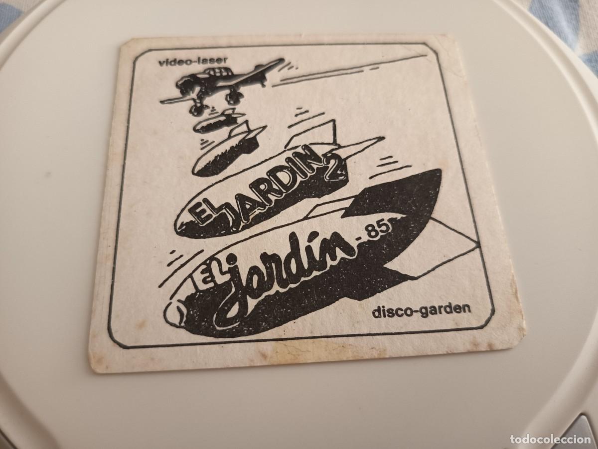 Otros art&iacute;culos de coleccionismo en papel: POSAVASOS DISCO EL JARDIN-GIJON-ASTURIAS