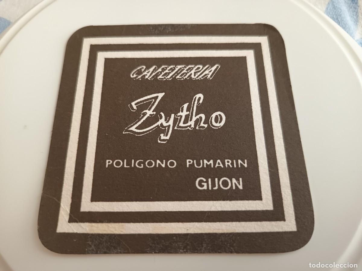 Otros art&iacute;culos de coleccionismo en papel: POSAVASOS CAFETERIA ZYTHO-GIJON-ASTURIAS