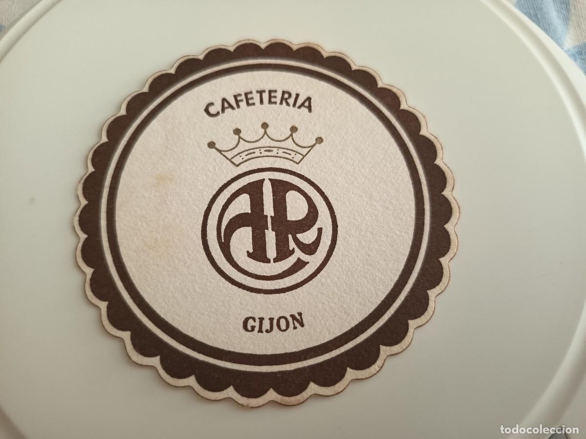Otros art&iacute;culos de coleccionismo en papel: POSAVASOS CAFETERIA AROSA-GIJON-ASTURIAS