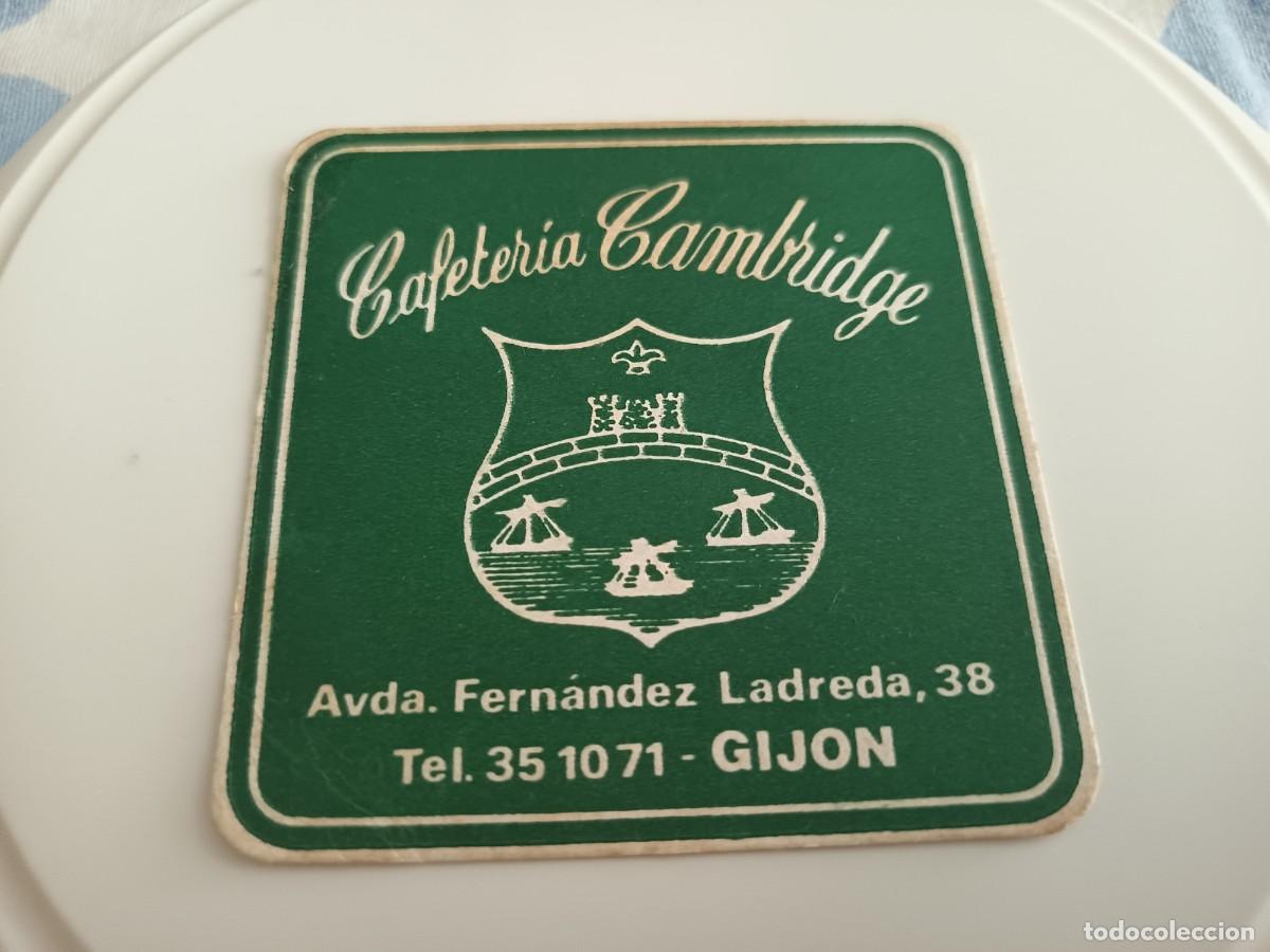 Otros art&iacute;culos de coleccionismo en papel: POSAVASOS CAFETERIA CAMBRIDGE-GIJON-ASTURIAS