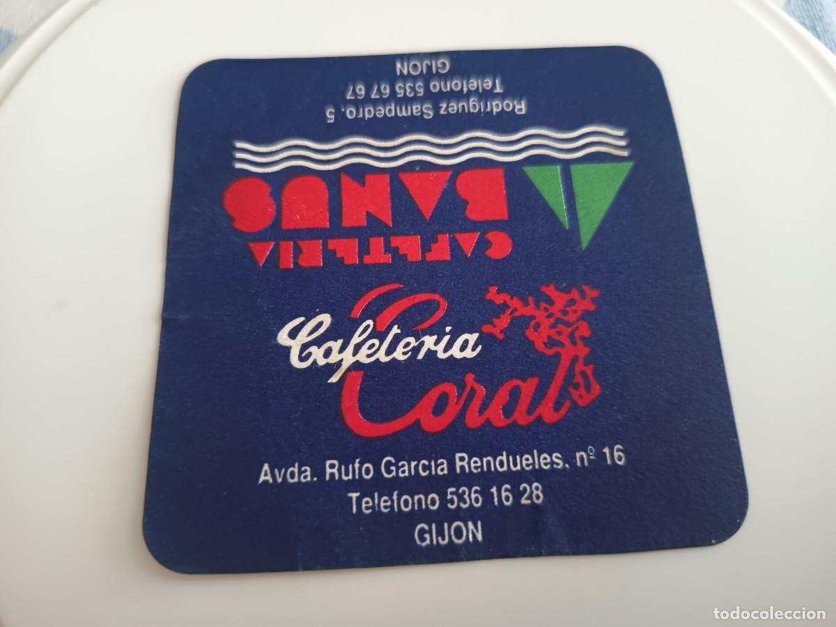 Otros art&iacute;culos de coleccionismo en papel: POSAVASOS CAFETERIA CORAL,BANUS-GIJON-ASTURIAS