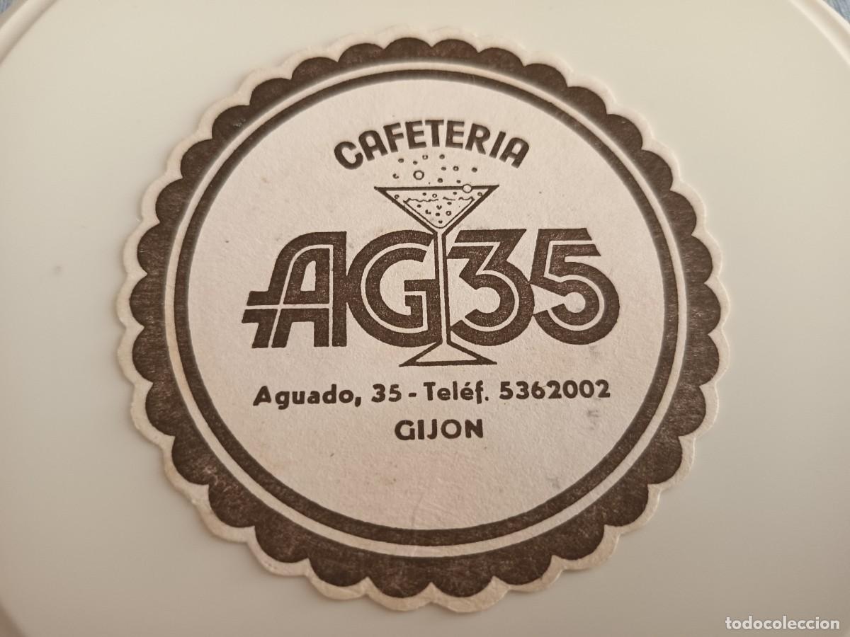 Otros art&iacute;culos de coleccionismo en papel: POSAVASOS CAFETERIA AG 35-GIJON-ASTURIAS