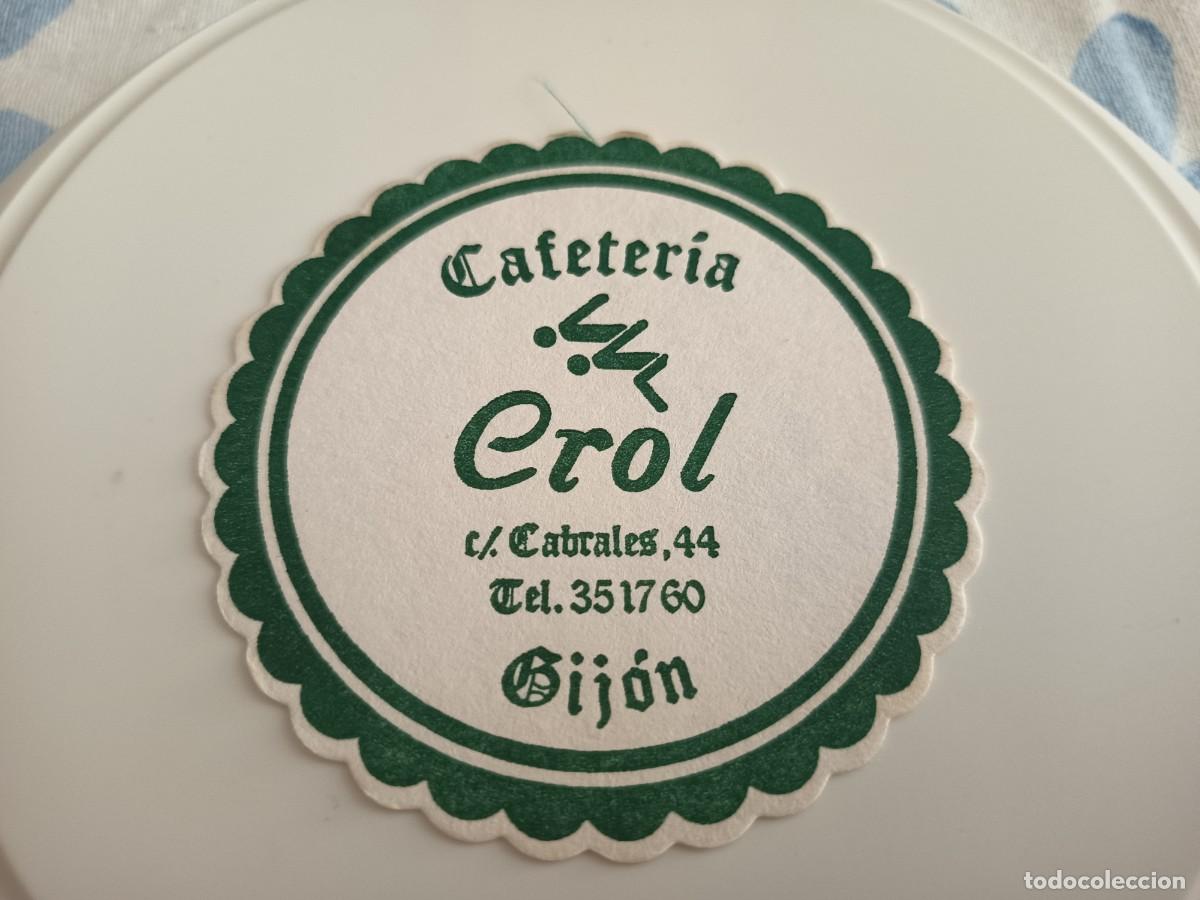 Otros art&iacute;culos de coleccionismo en papel: POSAVASOS CAFETERIA CROL-GIJON-ASTURIAS