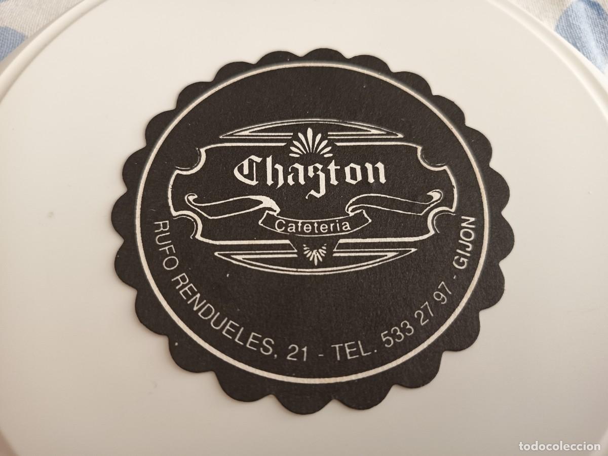 Otros art&iacute;culos de coleccionismo en papel: POSAVASOS CAFETERIA CHASTON-GIJON-ASTURIAS